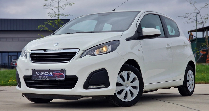 Peugeot 108 cena 22999 przebieg: 140020, rok produkcji 2015 z Murowana Goślina małe 742